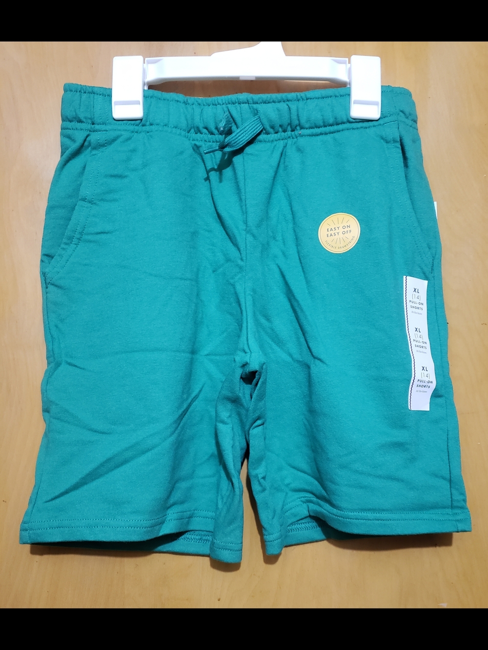 Cat & Jack Green Knit Pull-On Shorts